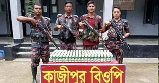 কুষ্টিয়ায় বিজিবির অভিযানে ভারতীয় মাদক ও কীটনাশক উদ্ধার